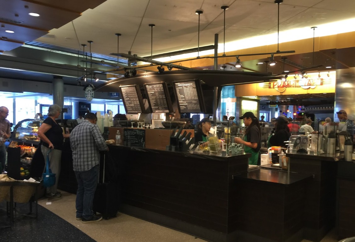 ORD Chicago Ohare International Airport Starbucks