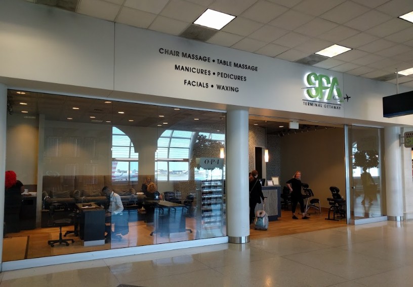CLT Charlotte Douglas International Airport Terminal Getaway Spa
