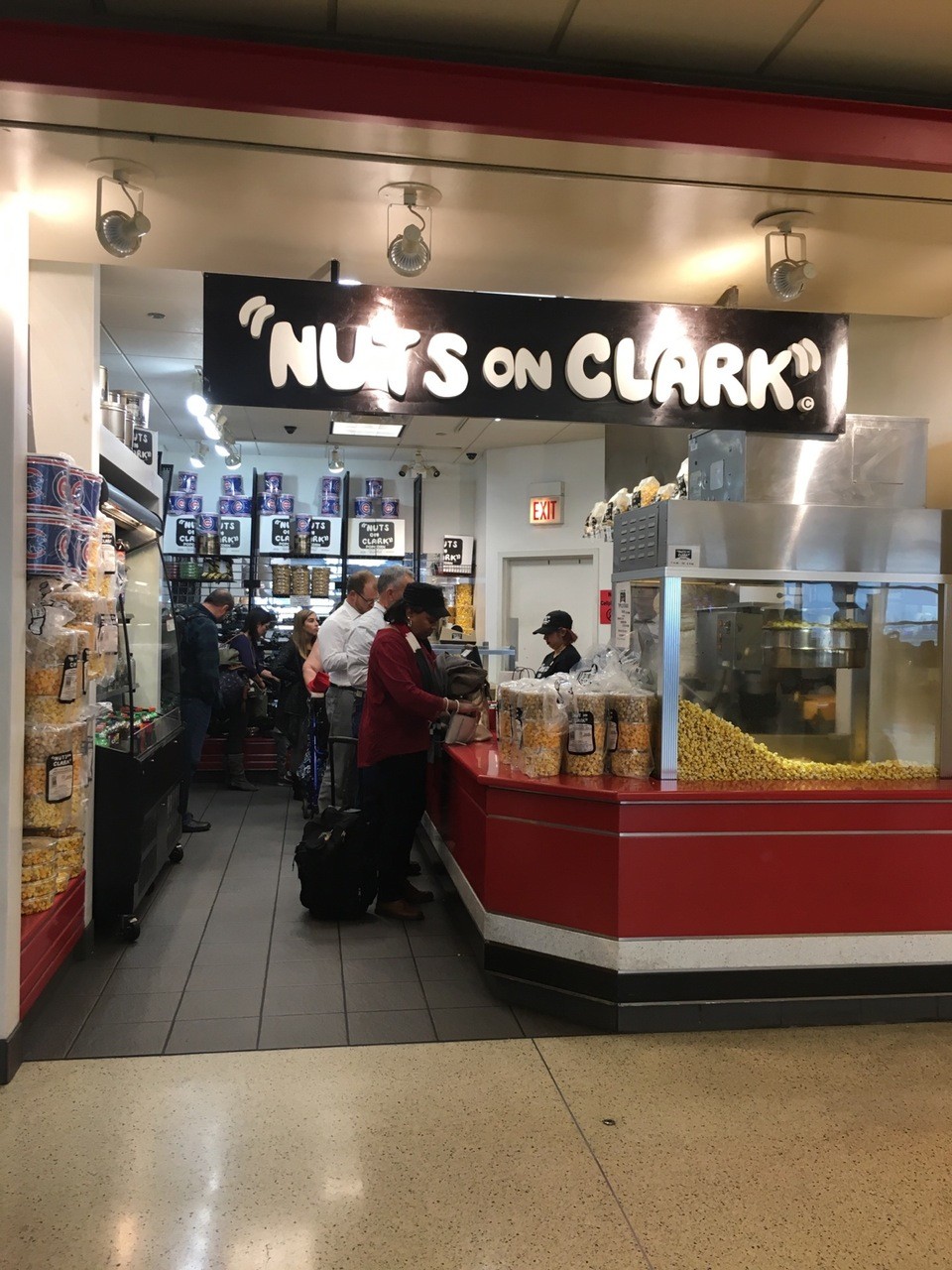 MDW Chicago Midway International airport Nuts on Clark